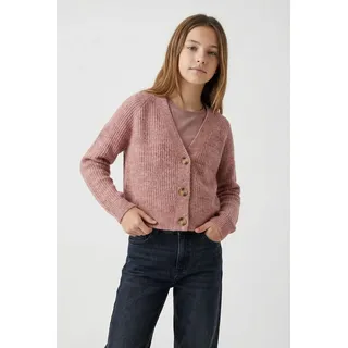 NAME IT Holly Boxy Short Strickjacke - Deauville mauve), - 9-10 Jahre