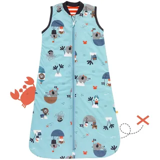 Schlummersack Babyschlafsack "Schlafsack ohne Füßen 1.0 Tog", pirat