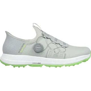 SKECHERS Herren Go Golf Elite 5 Golfschuhe ohne Spikes, Grau Lime, 44 EU