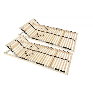 Coemo 2 x Lattenrost ERGO 90 x 200 cm Kopfteil verstellbar