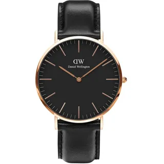 Daniel Wellington Classic Uhr 40mm Double Plated Stainless Steel (316L) Rose Gold