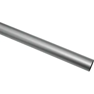 GARDINIA Vorhangstange Industrial Home 1-läufig Ø 25 mm 160 cm Silber