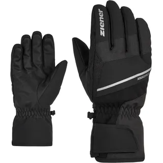 Ziener Herren GEZIM Ski-Handschuhe/Wintersport | wasserdicht atmungsaktiv, black tec, 10