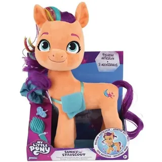 JEMINI My Little Pony Plüschtier Sunny Artikel +/- 30 cm mit 3 Zubehörteilen