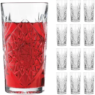 LIBBEY 70301 Trinkglas/ Cocktailglas "HOBSTAR" , 473 ml, 12er Set