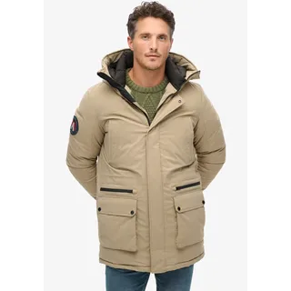 Superdry City Padded Jacke Timber Wolf Brown M
