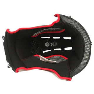 Nolan N100-5 Clima Comfort Innenfutter - Schwarz/Rot / 3XL