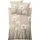 Bettwäsche »Belfiore« 2 Stk., tlg. mit Pusteblumen, beige,