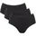 Midi Slip 3 St Schwarz XL