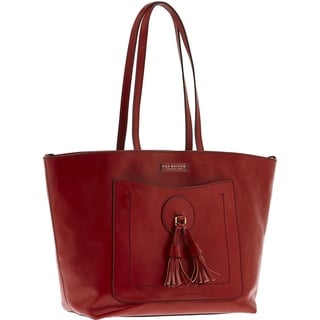 the Bridge Santacroce Shopper red currant/gold