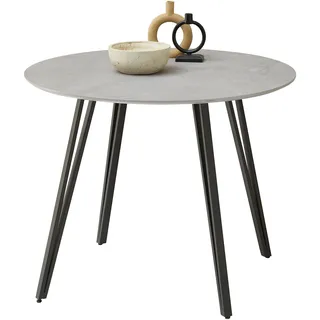 Stolkom Floris Ø 100 cm grau/schwarz
