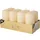 Stumpenkerzen 10 cm beige 8 St.