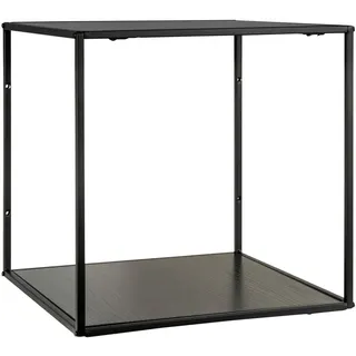 House Nordic Wandregal VITA 36 x 36 x 36 cm Schwarz