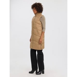 Vero Moda Steppweste Stehkragen, uni, für Damen Weste 10273950 Tigers Eye L