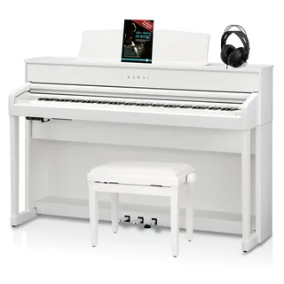 Kawai CA 701 W Digitalpiano Premium Weiß satiniert Set