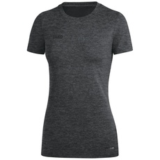 Bild T-Shirt Premium Basics, anthrazit meliert, 44