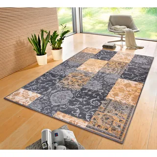 HANSE HOME Teppich Bloques, rechteckig, Höhe: 9 mm, Kurzflor, Weich, Mehrfarbig, Wohnzimmer, Schlafzimmer, Esszimmer grau 235 cm x 320 cm x 9 mm