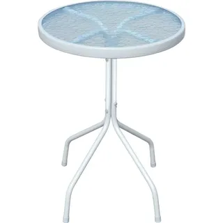 vidaXL 3-tlg. Bistro-Set Stahl Schwarz - Grau