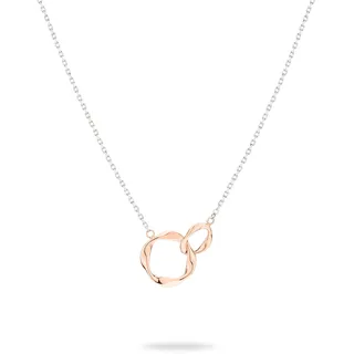 Liebeskind Berlin Kette mit Anhänger The Organic Twist roségold/Edelstahl
