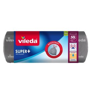 Vileda Müllbeutel SUPER+ 50,0 l grau, 10 St.