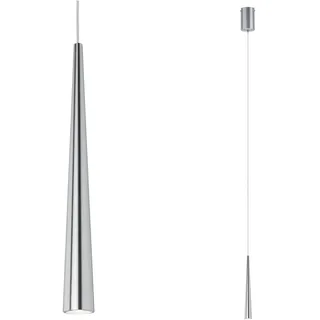Paulmann Gutta 1-flg. 7 W 150 cm abstrakt silber