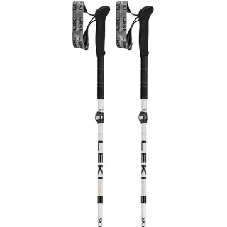Leki Skysolo Fx.one Carbon Stöcke - White / Black / Orange - 135 cm