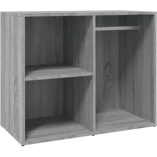 Regal für Schminktisch Grau Sonoma 80x40x65 cm Holzwerkstoff - Grau