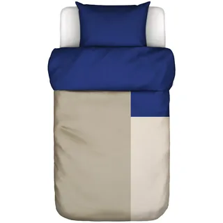 Marc O'Polo Wendebettwäsche »Ewon, 100% Bio-Baumwollsatin« 2 Stk. tlg., blau