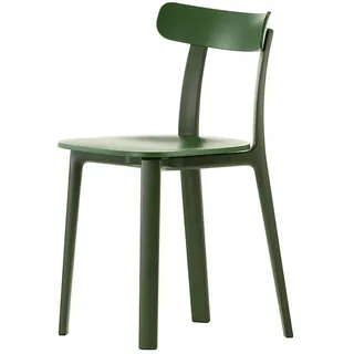 Vitra Stuhl All Plastic Chair grün, Designer Jasper Morrison, 76x42.5x46 cm