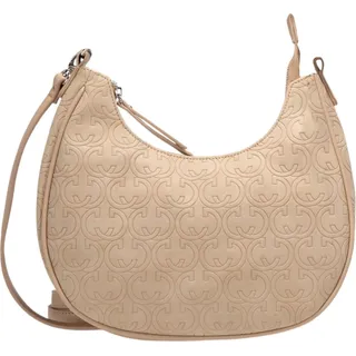 GERRY WEBER Schultertasche Umhängetasche Gamuza Hobo Bag Sesame beige - Beige
