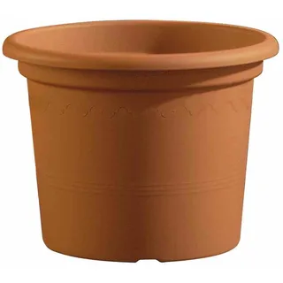 Kübel GEO Ø25cm terracotta Blumenkübel Blumentopf Pflanzen Blumen Garten top NEU