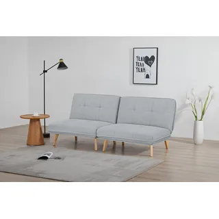 INOSIGN Schlafsessel DELANEY Webstoff 95 x 81 x 86 cm Grau mit Schlaffunktion