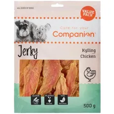 Companion Chicken Jerky 500g Value Pack