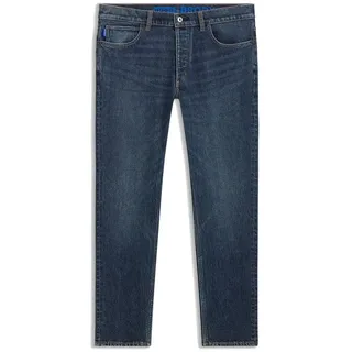 Hugo Brody 10276912 Tapered Fit Blue Jeans - Navy - 34 - 32