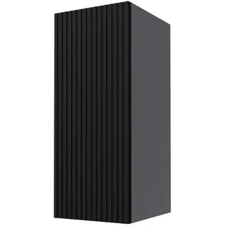 Feldmann-Wohnen Hängeschrank Avellino 30 x 32,5 x 72 cm Schwarz