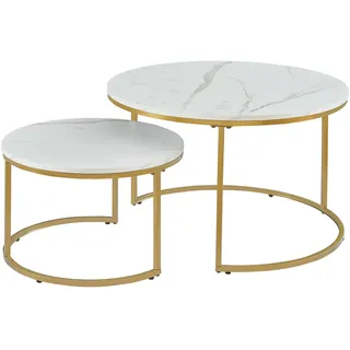 [en.casa] Couchtisch ’Christchurch’ 2er-Set