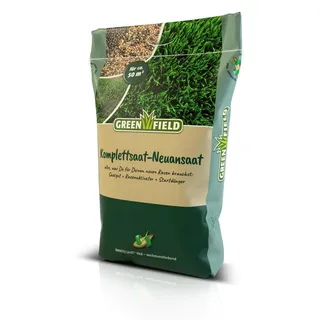 Greenfield Komplettsaat-Neuansaat Mantelsaat Vital (10 kg) | Rasensamen von Feldsaaten Freudenberger