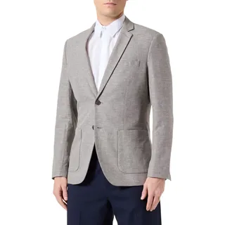 SELETED HOMME Herren SLHSLIM-Bath Linen BLZ Sakko, Burnt Olive, 60