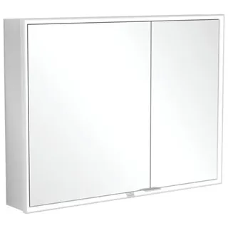 Villeroy & Boch My View Now Einbau-Spiegelschrank, 2 Türen,  mit integrierter Beleuchtung, mit Ein-/Ausschalter, Smart Home fähig, 1000x750x167,5mm, A4581000