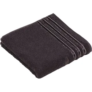 VOSSEN Cult de Luxe Handtuch 50 x 100 cm schwarz