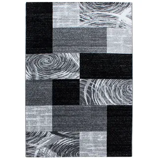 Ayyildiz Kurzflorteppich Parma Schwarz 140 cm x 200 cm