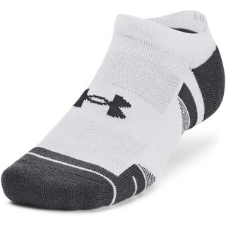 Under Armour Unisex UA Performance Tech 3pk NS Socks, Weiß, 36.5 -42