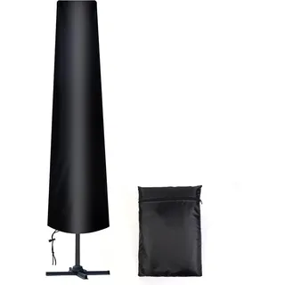 AiQInu Schirmhülle für Ø 300 cm 210D Oxford-Gewebe Schwarz