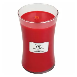 Woodwick Crimson Berries Duftkerze 610 g rot