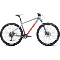 Bild Mountainbike »Kato Advanced AL«, 10 Gang, Shimano, Deore RD-M4120 Schaltwerk, Kettenschaltung, für Damen und Herren, Kettenschaltung, grau