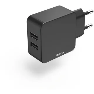 Hama USB-Ladegerät/Netzteil Duo 2,4A
