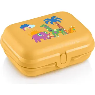 Tupperware kleine Snackbox Safari für Kinder gelb - Gelb