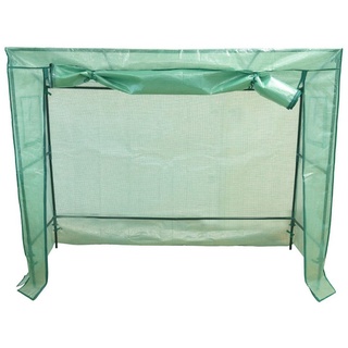 NATIV Robustes Tomatenhaus 200 x 77 cm, 169 cm hoch, Foliengewächshaus mit 2 Fenstern