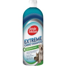 Simple Solution Extreme Carpet Shampoo | Professioneller Flecken- und Geruchsentferner für Haustiere | Kompatibel mit allen Reinigungsmaschinen