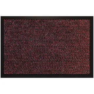 Lieblings Ding Fussmatte Siena , Dunkelrot , Textil , 80x120 cm , Teppiche und Böden, Schmutzfangmatten, Fußmatten